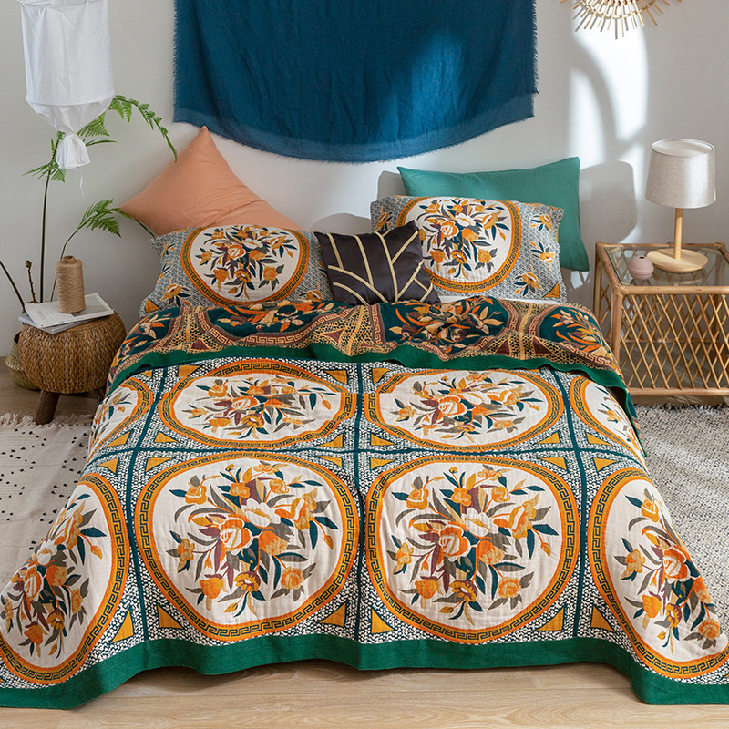 Medvilnės rankšluosčio pledas, 2000–2999 g, pavasaris ir ruduo, šiuolaikinis minimalistinis stilius