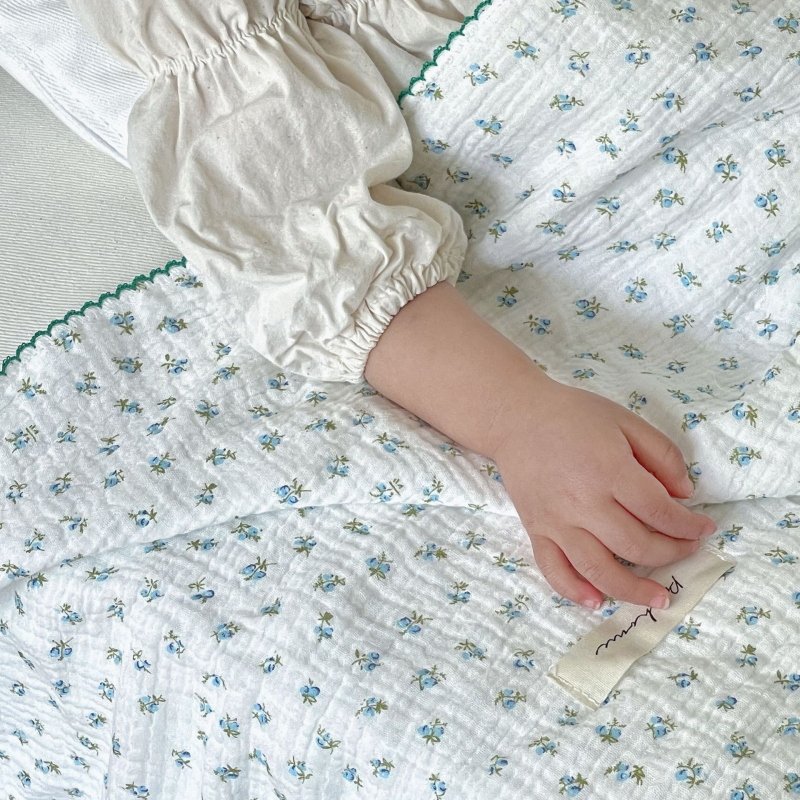 Βρεφικό βαμβακερό πετσέτα-κουβέρτα, κάτω από 300 γρ, τέσσερις εποχές, μοτίβο κινουμένων σχεδίων