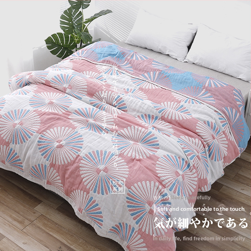 Pamuk ručnik-ćebe s cvjetnim uzorkom, 1500–1999 g, ljeto, Selahome