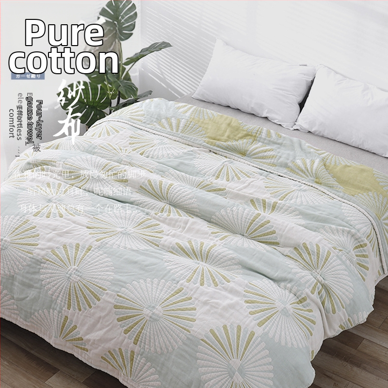 Pamuk ručnik-ćebe s cvjetnim uzorkom, 1500–1999 g, ljeto, Selahome