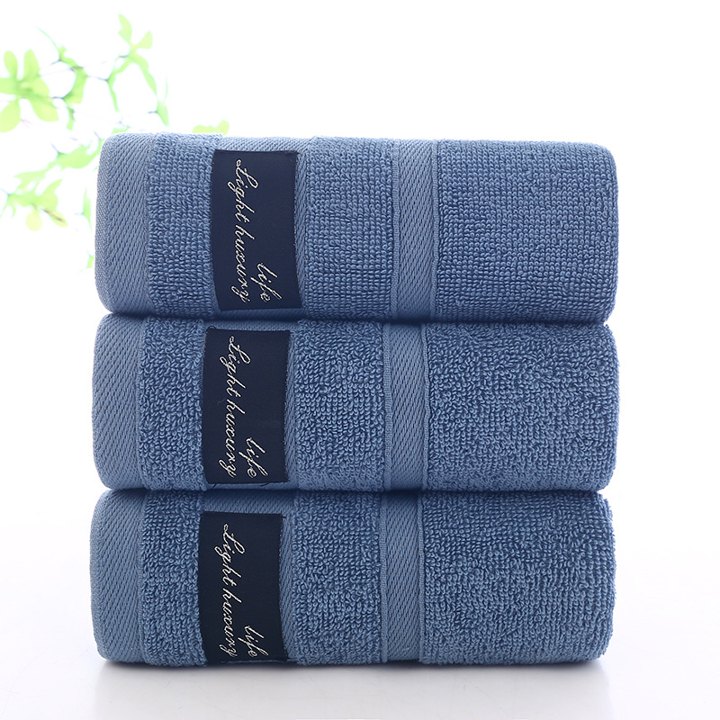 Pamut arc törölköző, vastagított, nedvességfelszívó, sík szövés, 32s szálak