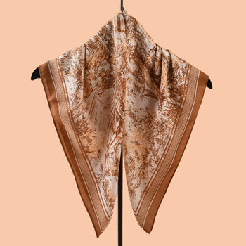 Rz7020 Шал от памук с шарка херингойн и принт в стил артистичен винтидж