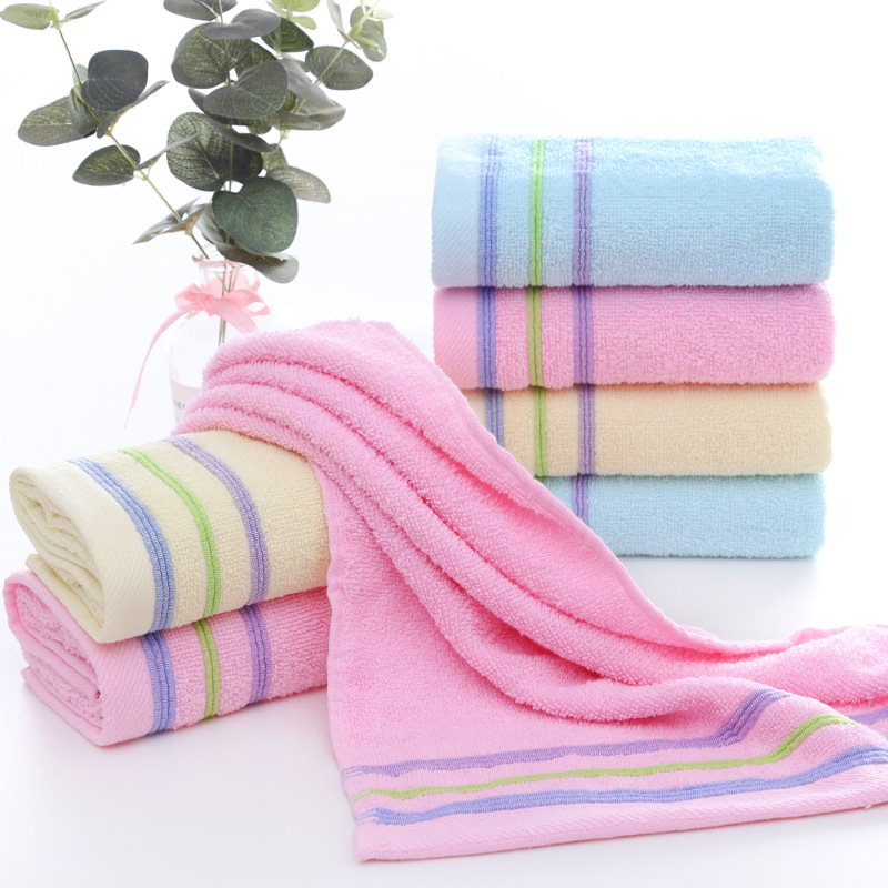 Ručnik/ručnik za lice — pamuk, Plain weave, 80–100 g, 10 niti