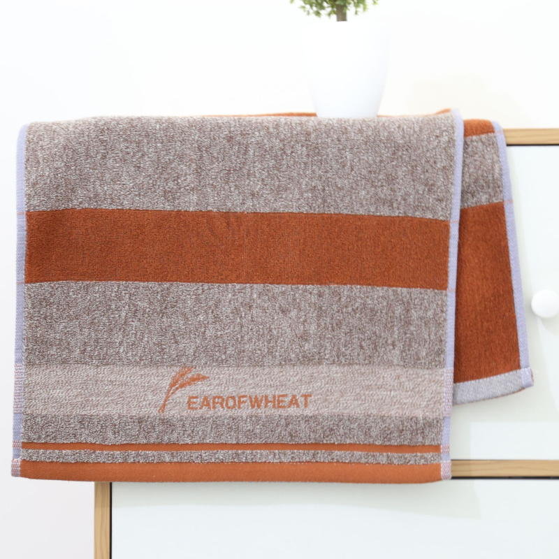 Branjin ručnik od čistog pamuka, nježan prema koži, mekan i upija, Jacquard tkanina, 100–120 g