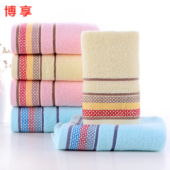 Pamukani ručnik za lice, Jacquard tkanina, Stranded vlakna sa slabim zavijanjem, 110 g