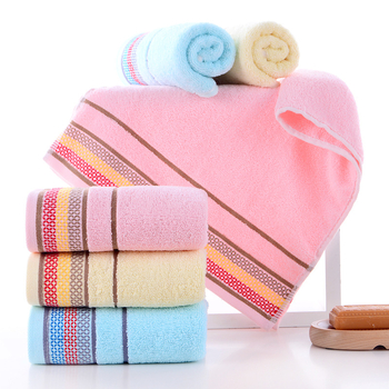 Pamukani ručnik za lice, Jacquard tkanina, Stranded vlakna sa slabim zavijanjem, 110 g