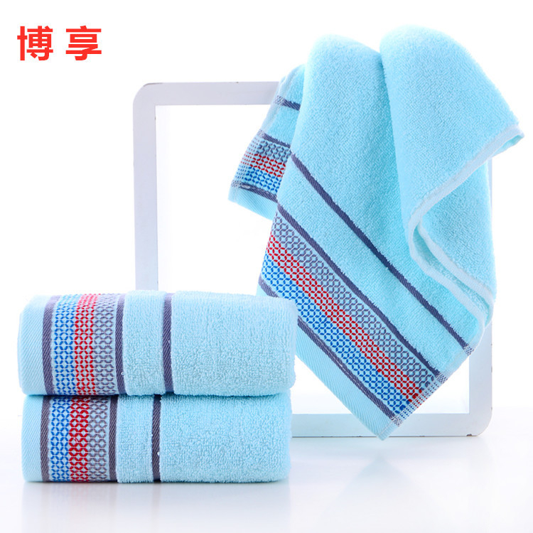 Pamukani ručnik za lice, Jacquard tkanina, Stranded vlakna sa slabim zavijanjem, 110 g