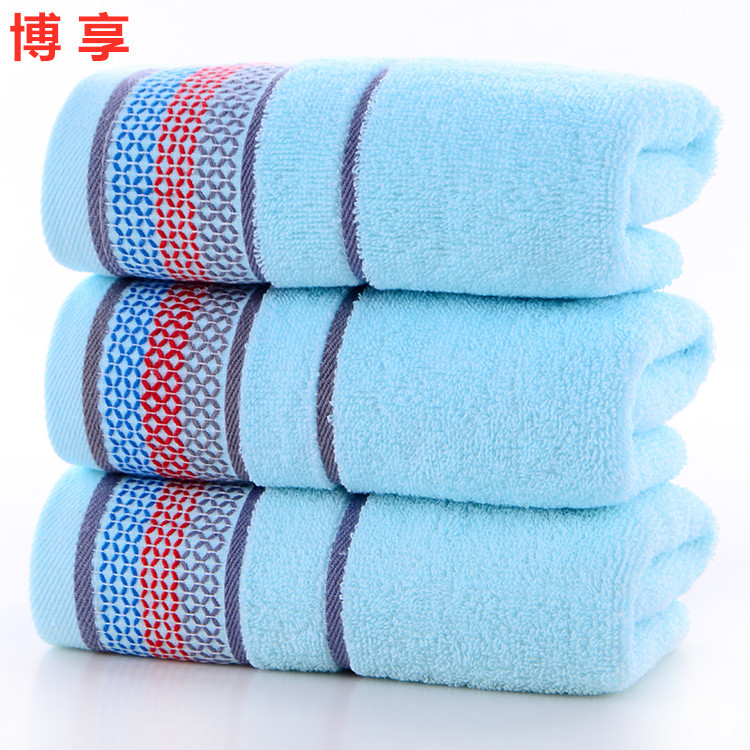 Pamukani ručnik za lice, Jacquard tkanina, Stranded vlakna sa slabim zavijanjem, 110 g