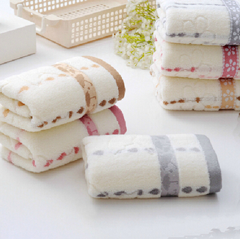 Prosop de față, 100–120 g, 100% bumbac, absorbant, țesătură simplă, Bo yuxuan