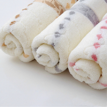 Prosop de față, 100–120 g, 100% bumbac, absorbant, țesătură simplă, Bo yuxuan