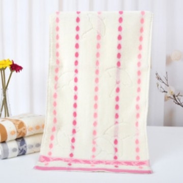 Prosop de față, 100–120 g, 100% bumbac, absorbant, țesătură simplă, Bo yuxuan