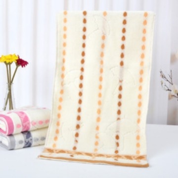 Prosop de față, 100–120 g, 100% bumbac, absorbant, țesătură simplă, Bo yuxuan