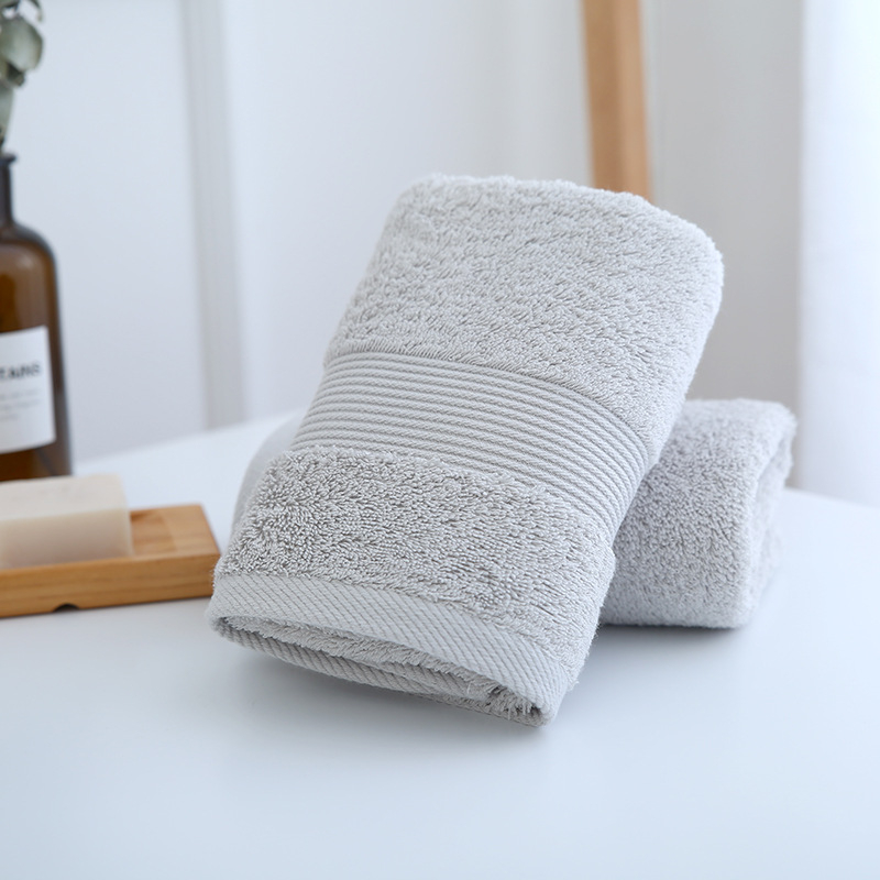 Prosop de față din bumbac cu fire lungi, 16 fire, țesătură simplă, 140–170 g, Shangbayipin