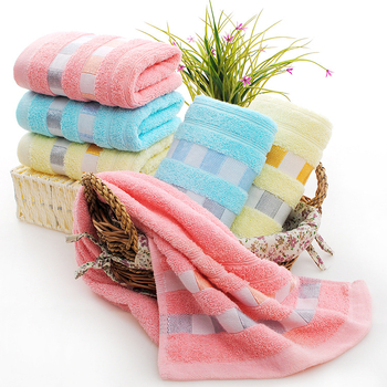 Ručník za lice — Huifeng cloud, poliester pamuk, žakard i obična pletena tkanina, 14 niti, 100–120 g