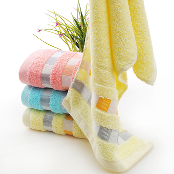 Ručník za lice — Huifeng cloud, poliester pamuk, žakard i obična pletena tkanina, 14 niti, 100–120 g