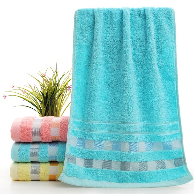 Ručník za lice — Huifeng cloud, poliester pamuk, žakard i obična pletena tkanina, 14 niti, 100–120 g