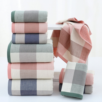 Set ručnika od 100% pamuka u kutiji za poklon – ručnici za lice i za tijelo, debeli, upijajući, bez vlakana, moguć logotip šivanjem