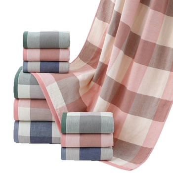 Set ručnika od 100% pamuka u kutiji za poklon – ručnici za lice i za tijelo, debeli, upijajući, bez vlakana, moguć logotip šivanjem