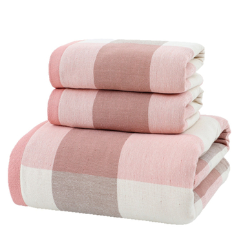 Set ručnika od 100% pamuka u kutiji za poklon – ručnici za lice i za tijelo, debeli, upijajući, bez vlakana, moguć logotip šivanjem