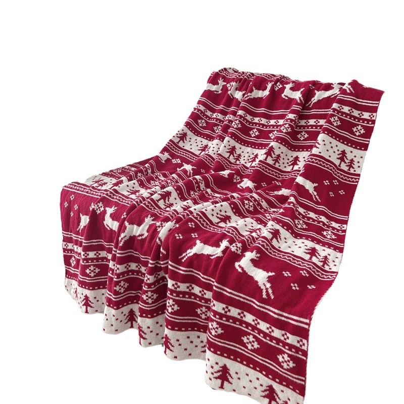 Dekorativna deka, akrilna vlakna, 800–999 g, crtani uzorak, lagani luksuzni stil, pogodno za sve sezone