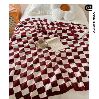 Põhjamaade geomeetriline pleed, polüester, 800–999 g, nelja hooaja kasutus, bränd Wanjin