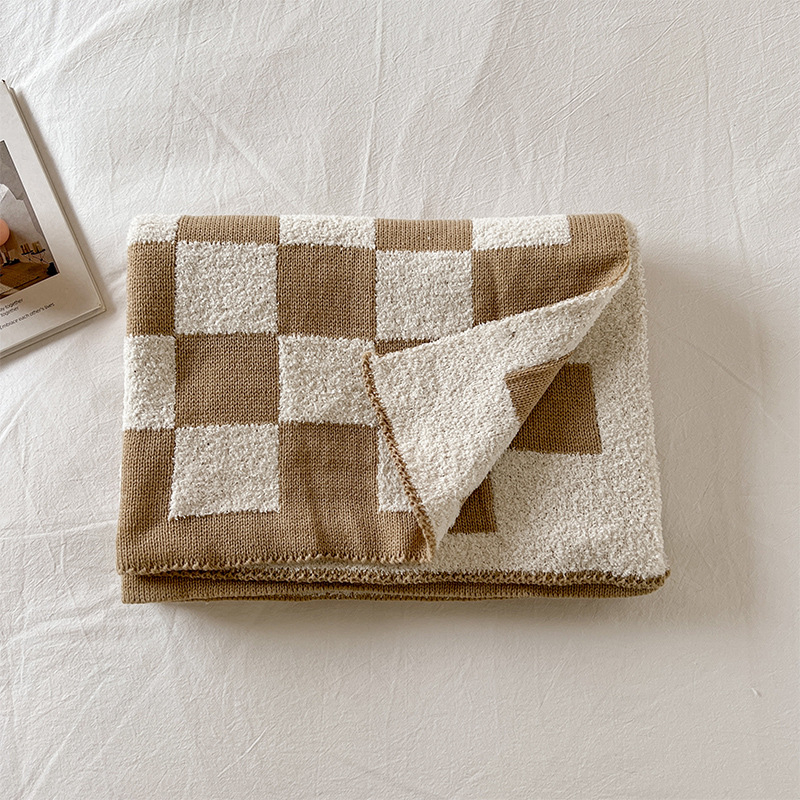 Põhjamaade geomeetriline pleed, polüester, 800–999 g, nelja hooaja kasutus, bränd Wanjin