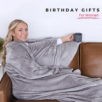 Nosiva deka s rukavima — koralni pliš, poliester, zima, 500-800 g, mogućnost prilagodbe