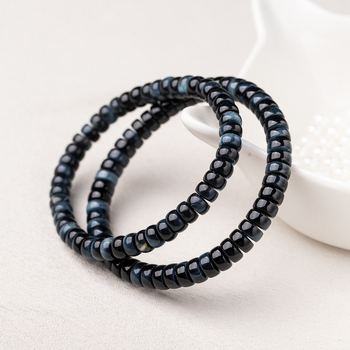 Brățară din piatra ochi de tigru, formă geometrică, finisaj polizat, unisex, Star Rain Jewelry