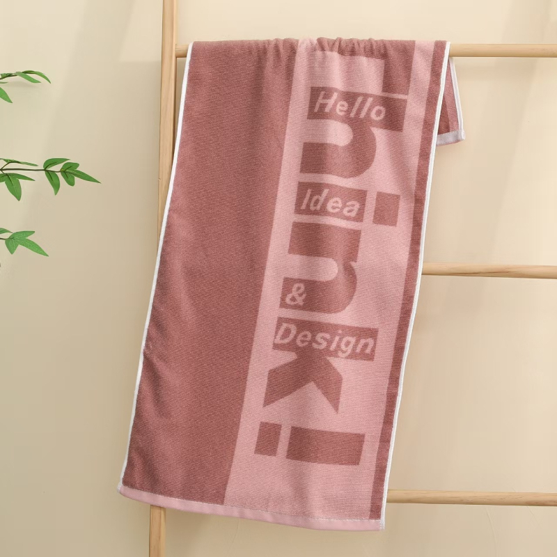 Pamukane ručnike za lice i tijelo, Jacquard tkiva, 120–140 g, 19s pređa