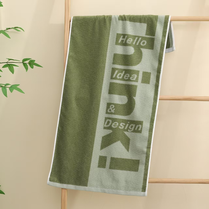 Pamukane ručnike za lice i tijelo, Jacquard tkiva, 120–140 g, 19s pređa