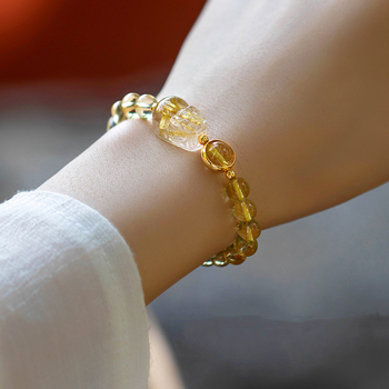 Narukvica od kristala s geometrijskim dizajnom Zhanteng Jewelry, ljetna kolekcija 2022