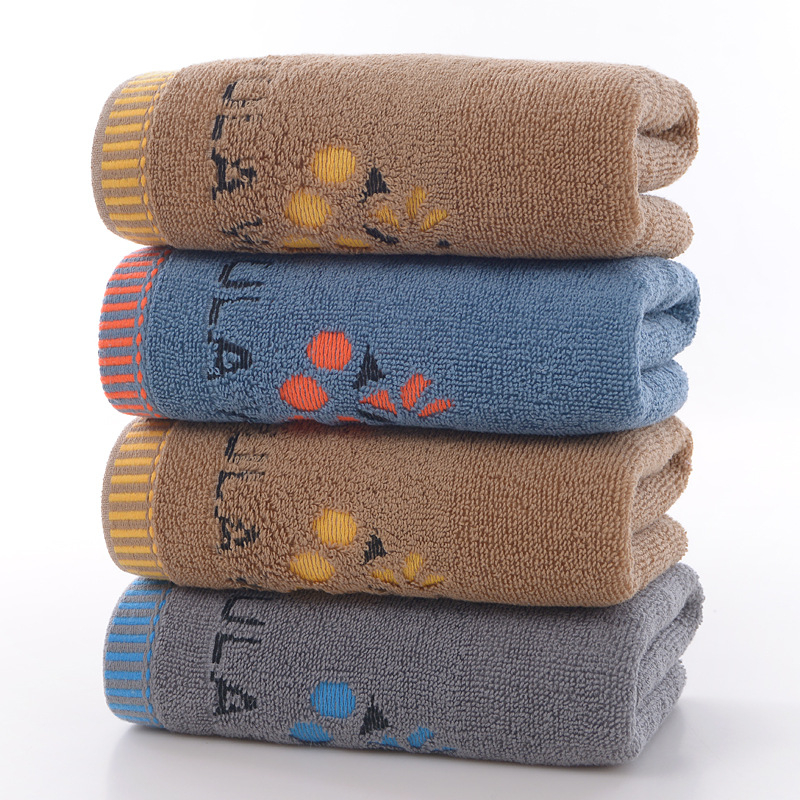 Ručnik za lice od 100% pamuka, jacquard, debeli, 100–120 g, 32s pređa, mogućnost logotipa