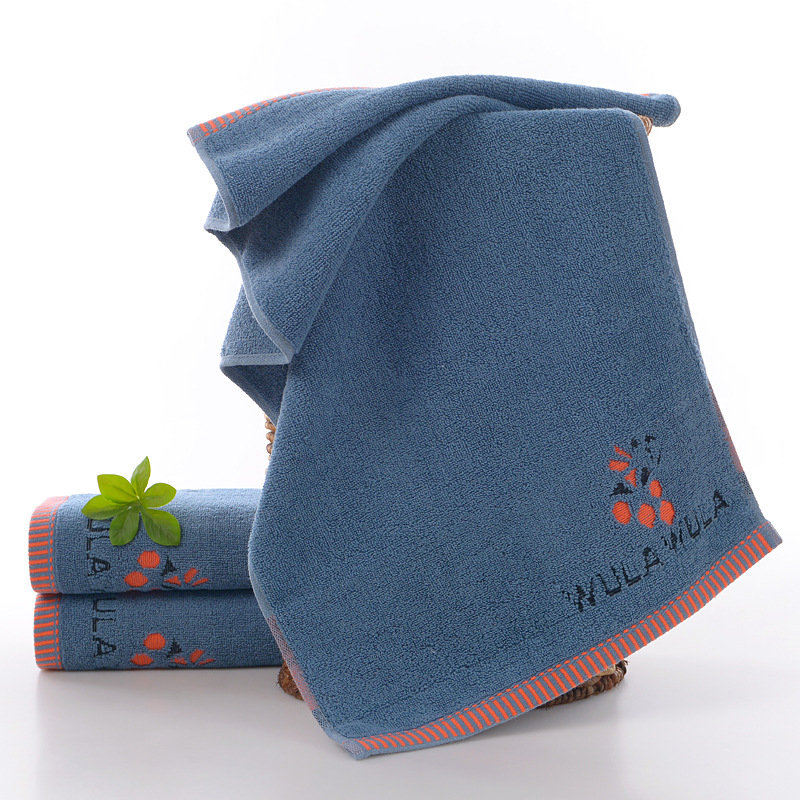 Ručnik za lice od 100% pamuka, jacquard, debeli, 100–120 g, 32s pređa, mogućnost logotipa