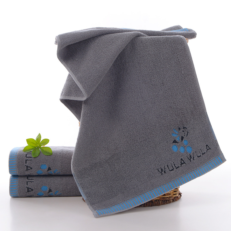 Ručnik za lice od 100% pamuka, jacquard, debeli, 100–120 g, 32s pređa, mogućnost logotipa