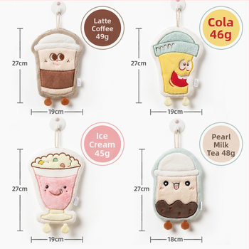 Pocket Bear dječji ručnik za ruke od koralnog fleecea s izvezenim motivom, 32 vlakna, 30–50 g
