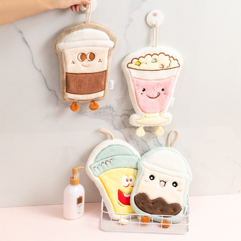 Pocket Bear dječji ručnik za ruke od koralnog fleecea s izvezenim motivom, 32 vlakna, 30–50 g