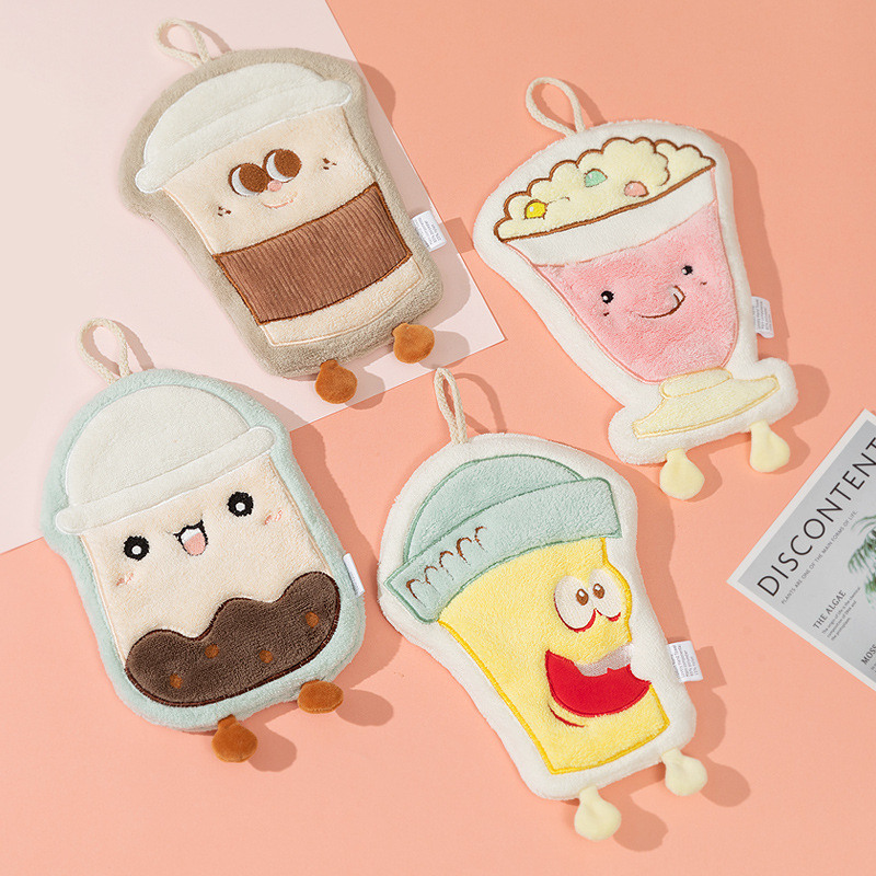 Pocket Bear dječji ručnik za ruke od koralnog fleecea s izvezenim motivom, 32 vlakna, 30–50 g