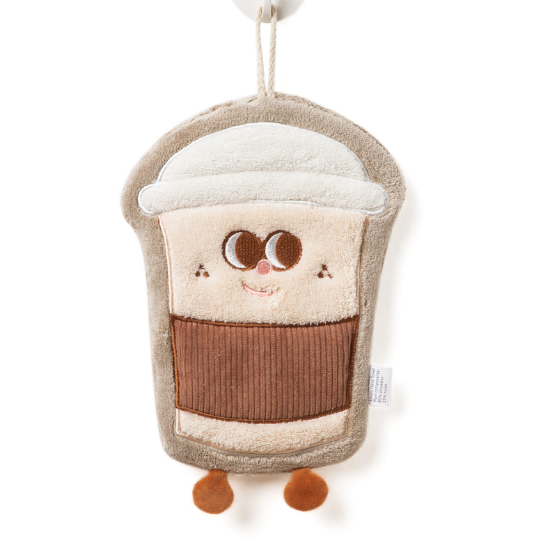 Pocket Bear dječji ručnik za ruke od koralnog fleecea s izvezenim motivom, 32 vlakna, 30–50 g