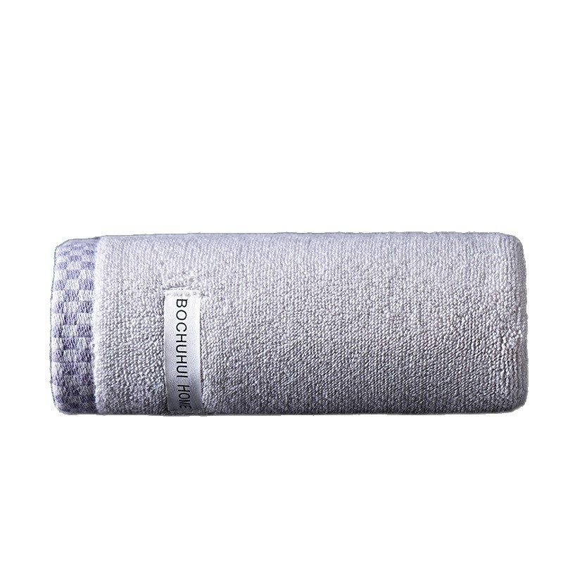 Bavlnený uterák na tvár, priadza 32s, hladká tkanina, 100–120 g