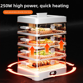 Bear Meow Išmanus Kištinis Izoliuotas Maisto Dėklo Viršelis, Daugiapakopis, Plastikas, 2024 m. Rudens Paleidimas