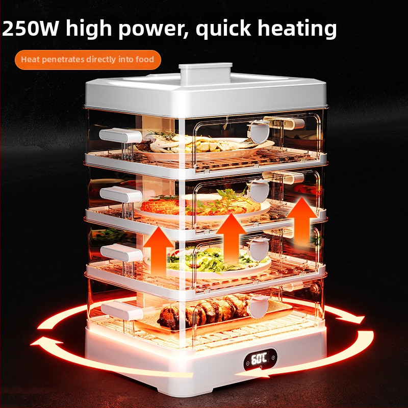 Bear Meow Išmanus Kištinis Izoliuotas Maisto Dėklo Viršelis, Daugiapakopis, Plastikas, 2024 m. Rudens Paleidimas