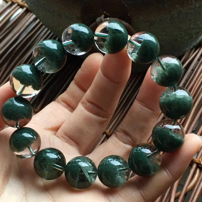 Brățară cu cristal fantomă, stil zână, origine Brazilia, ambalată individual