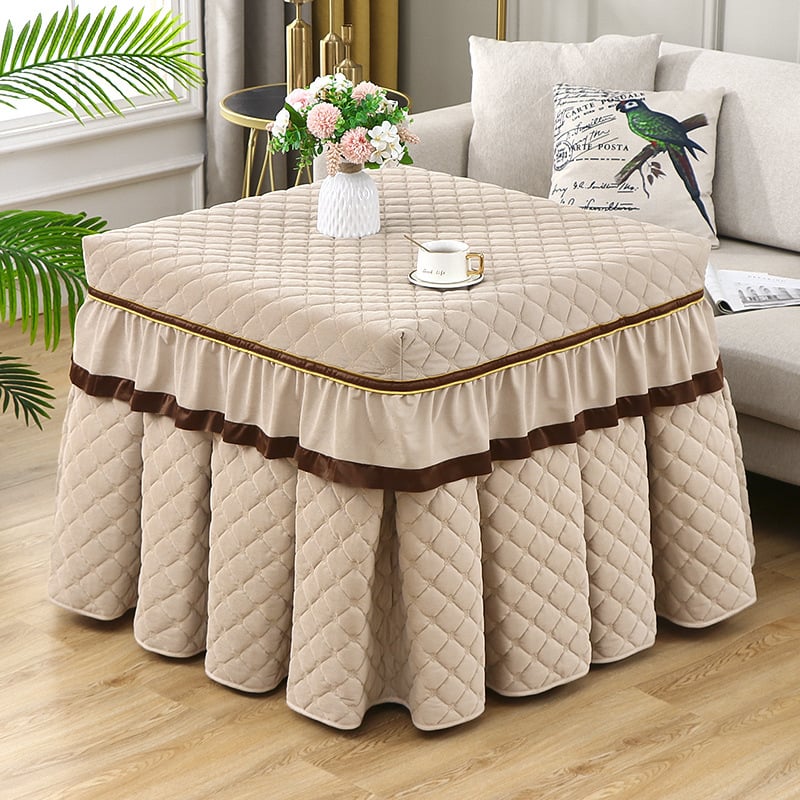 Qiaoxinssi navlaka za električni grijač od poliesterskog vlakna, nordični stil, pokrov za prašinu/sofu/klimu, prilagodljivo, 80% udjela vlakna