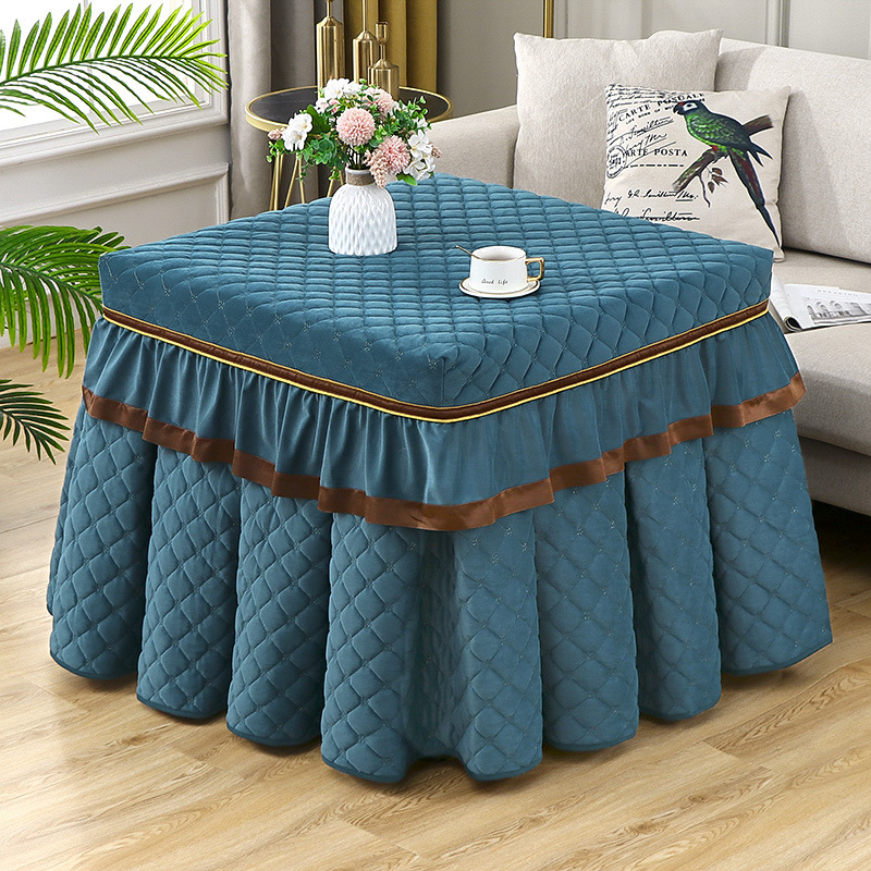 Qiaoxinssi navlaka za električni grijač od poliesterskog vlakna, nordični stil, pokrov za prašinu/sofu/klimu, prilagodljivo, 80% udjela vlakna