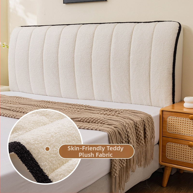 Nočný stolík obal (Materiál: teddy velúr; Štýl: moderný minimalizmus; Kategória: prachový kryt/poťah na pohovku/klimatizáciu)