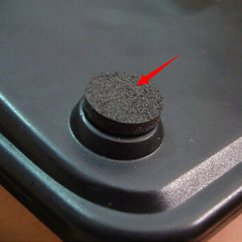 Κύκλικές EVA βάσεις για καρέκλα, προστασία από δονήσεις, 24 τεμάχια, με αυτοκόλλητη βάση