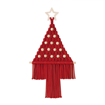 Gobelin, téglalap alakú, kézzel szőtt pamut, skandináv stílus