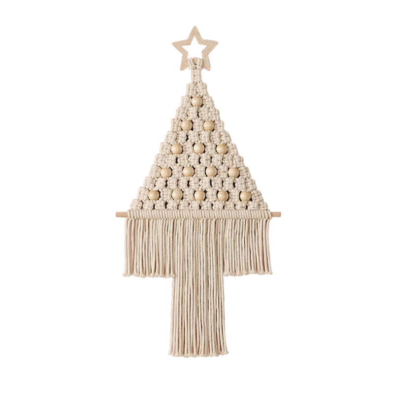 Gobelin, téglalap alakú, kézzel szőtt pamut, skandináv stílus