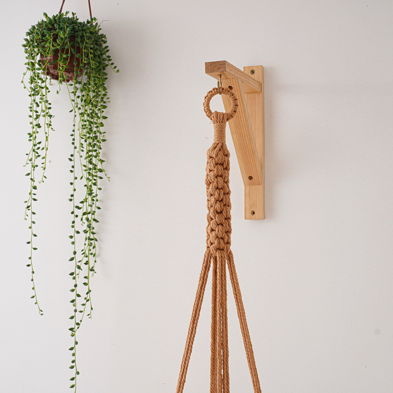 Boemski ručno tkan goblen od pamukovog užeta, prugast uzorak, pogodan za dnevni boravak i spavaću sobu