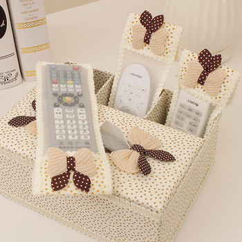 Κάλυμμα τηλεχειριστηρίου από ύφασμα για τηλεόραση και κλιματιστικό – νάιλον ύφασμα, μοντέρνο μινιμαλιστικό στυλ, προστασία από σκόνη